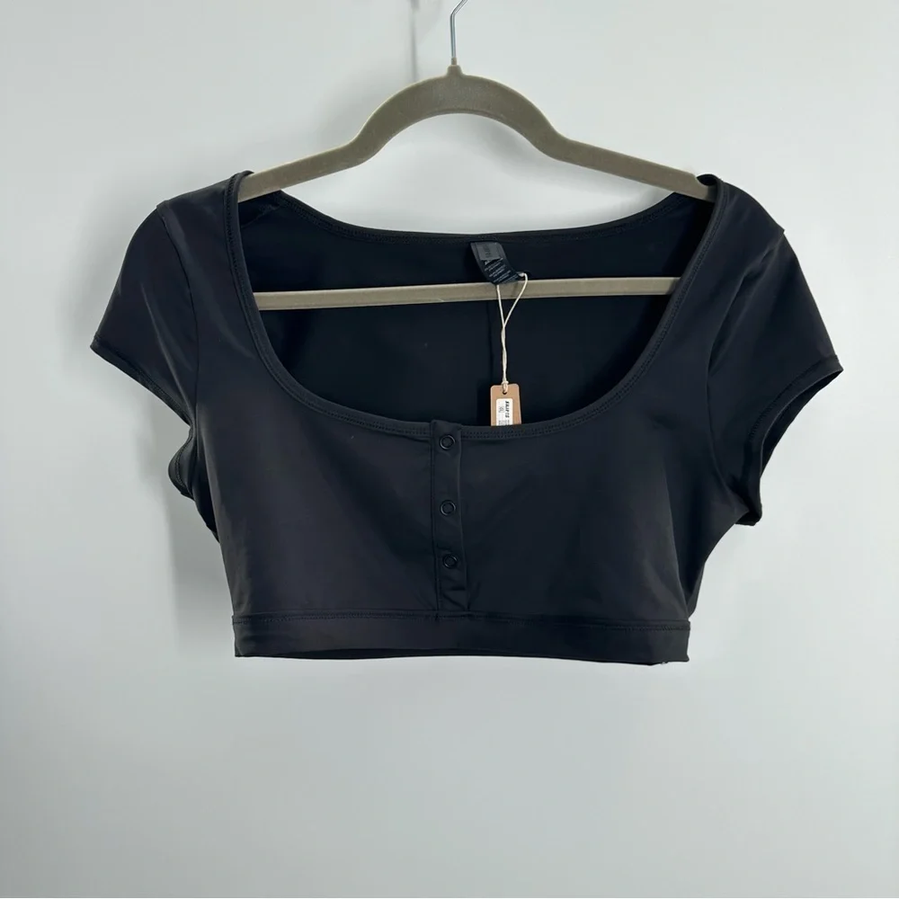 NWT Skims Black Bikini Set